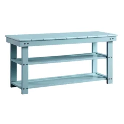 Oxford Utility Mudroom Bench With Shelves - Breighton Home -Nexera Furniture Store GUEST ef142794 3f99 4955 93aa 44e2eacba667