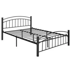 Costway Twin/Full/Queen Size Metal Bed Frame Platform Mattress Foundation With Headboard Footboard -Nexera Furniture Store GUEST f273579d 7926 455a 9d1a 185ff871fdbe