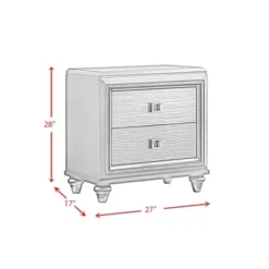 Faris 2 Drawer Nightstand Black - Picket House Furnishings 23 Faris 2 Drawer Nightstand Black - Picket House Furnishings -Nexera Furniture Store GUEST f2f26735 5a65 4efe 9f12 dfd937d4b69e