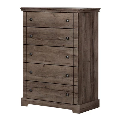 Avilla 5 Drawer Vertical Dresser - South Shore 9 Avilla 5 Drawer Vertical Dresser - South Shore - Image 7