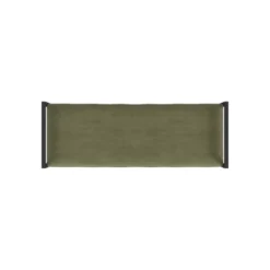 Modern Metal Bench Light Sage Green Velvet - HomePop -Nexera Furniture Store GUEST f3ace29d c7b9 4316 81fc 44398206168c