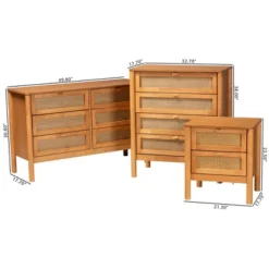 Baxton Studio Jenn Golden Brown Wood Japandi 3-Piece Storage Set With Distressed-Finished Rattan 19 Baxton Studio Jenn Golden Brown Wood Japandi 3-Piece Storage Set With Distressed-Finished Rattan -Nexera Furniture Store GUEST f3d96d4e d7ae 4245 9b6e 3db89dd00247