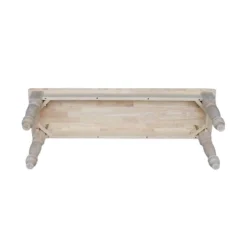 Farmhouse Bench - Unfinished - International Concepts -Nexera Furniture Store GUEST f40e005f 9414 4801 86b4 b635aa67ebf3