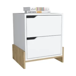 NicBex 17.01" Wide Modern Nightstand,Bedside Table With Sturdy Base,Night Stand With Drawers,Space-Saving Side Table For Bedroom,Living Room -Nexera Furniture Store GUEST f5dcd5a0 1014 4efe 82f7 5995c3117da7