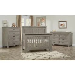 SOHO BABY Hanover 5-Drawer Chest - Oak Gray -Nexera Furniture Store GUEST f84807bd d360 46b4 8e4f e4ffbd43f043