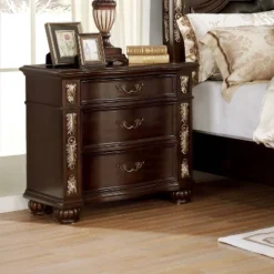 2pc Queen Mullberry Traditional Bedroom Set Brown Cherry/Espresso - HOMES: Inside + Out -Nexera Furniture Store GUEST f8ed5d35 8c07 43b8 a09c 072d8a2f1da8