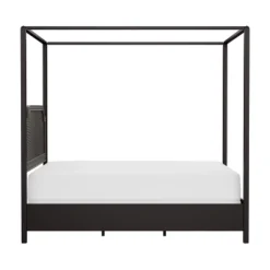 Melanie Wood And Metal Canopy Bed Oiled Bronze - Hillsdale Furniture -Nexera Furniture Store GUEST fac411fb b4e0 4f50 b1cb e56922bff882