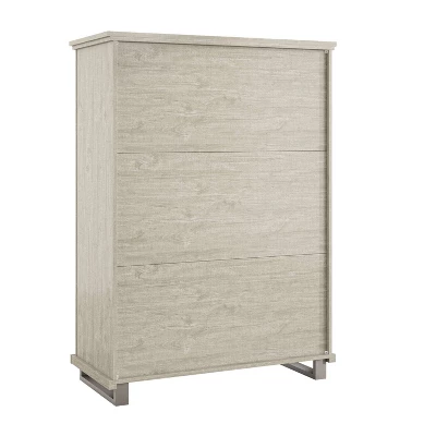 38'' Chest With 5 Drawers Beige - Accent Furniture 5 38'' Chest With 5 Drawers Beige - Accent Furniture - Image 3