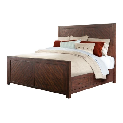 Dex Platform Storage Bed Walnut Brown - Picket House Furnishings 8 Dex Platform Storage Bed Walnut Brown - Picket House Furnishings - Image 6