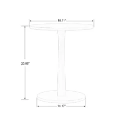 Carl Armless Fabric Upholstered Accent Chair Set Of 2 With Round Wood Side Table Slipper Chairs Sets-Maison Boucle -Nexera Furniture Store GUEST fd06b3ff 9377 4a8c 9d4c 6966528c2973