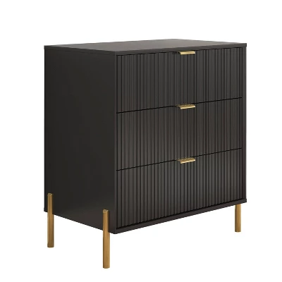 Festivo 4pc Modern Elegance Bedremm Chest And Dresser And 3 Drawer Nightstands Set 13 Festivo 4pc Modern Elegance Bedremm Chest And Dresser And 3 Drawer Nightstands Set - Image 11