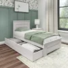 Max & Lily Farmhouse Twin Bed With Panel Headboard With Storage Drawers -Nexera Furniture Store GUEST fd8c6c59 7858 442d b61f ac447938a736
