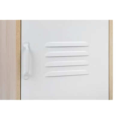 Aash 1 Door White Nightstands With Storage And 1 Adjustable Inner Shelves-The Pop Home 7 Aash 1 Door White Nightstands With Storage And 1 Adjustable Inner Shelves-The Pop Home - Image 5