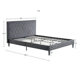 Rowen Platform Bed Charcoal - 510 Design -Nexera Furniture Store GUEST ffacaa55 cb4b 4576 b007 7d687315c672